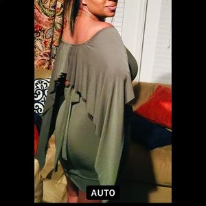 Off the shoulder dress